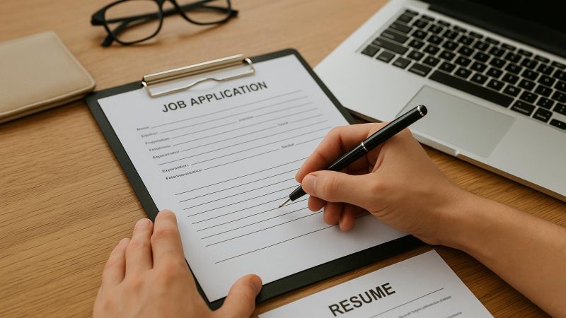 Cómo rellenar una solicitud de empleo paso a paso